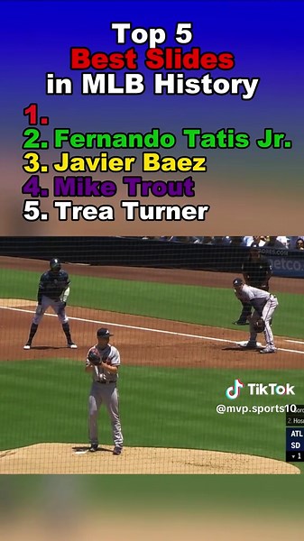 Top 5 Best Baseball Slides in MLB History