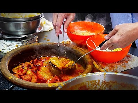 10 Must-Try STREET FOODS in Kuala Lumpur Chinatown, Malaysia