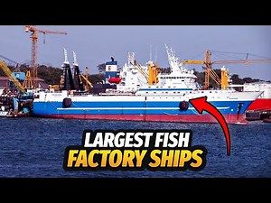 Inside the World's Largest Fish Factory Ship | The Akademik Mstislav Keldysh
