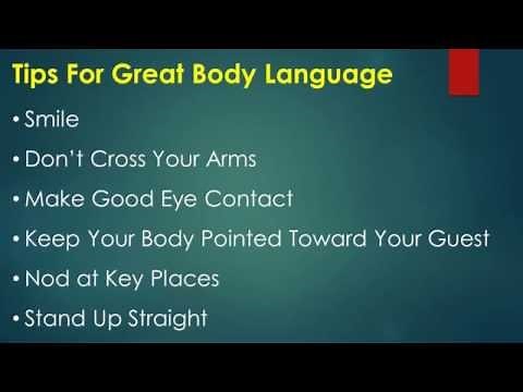 Customer Service Training - Customer Service Videos - Practice Fantastic Body Language
