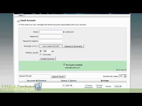 How to set up Webmail on your cPanel Account
