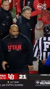 HECTIC GAME: A big rivalry game between BYU and the U of U turned messy this weekend after reports of BYU’s head cheerleading coach being knocked out by a thrown water bottle and Utah's athletic director being publicly reprimanded after confronting the Big 12 officiating crew. Story link in bio. #ksltv #utah #utahnews #collegesports #byu #uofu #football #collegefootball #utahfootball #news #BYUFootball #UtesFootball | KSL 5 TV