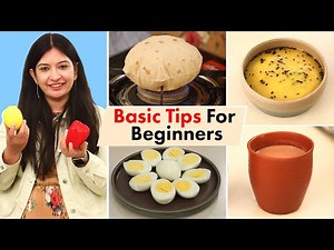 Basic COOKING TIPS & TRICKS for Beginners | CookWithNisha