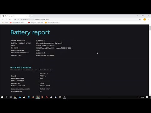 How to test your Windows 10 laptop battery