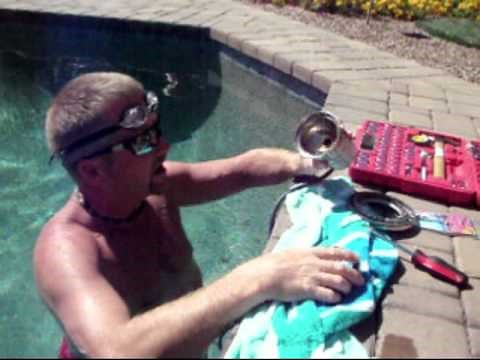 How to Replace a Pool Light Bulb (Lamp)