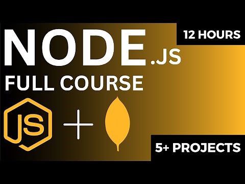 Node JS Full Course 2024 | Complete Backend Development Course | Part 1