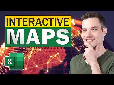 🌍 How to make interactive Excel Map charts