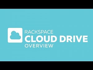 Introducing Rackspace Cloud Drive