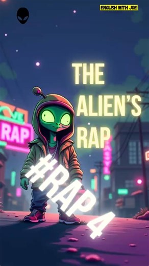 The Alien's Rap #4 🎤👽 #rap #shorts #alien