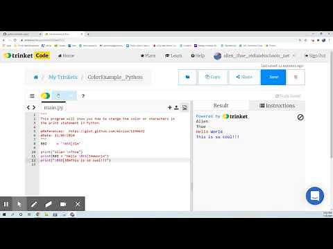 Font Color and Style in Python