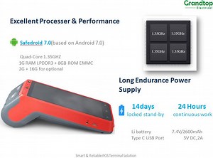 [Hot Item] Wireless Handheld Android 7.0 Mobile Payment POS Terminal