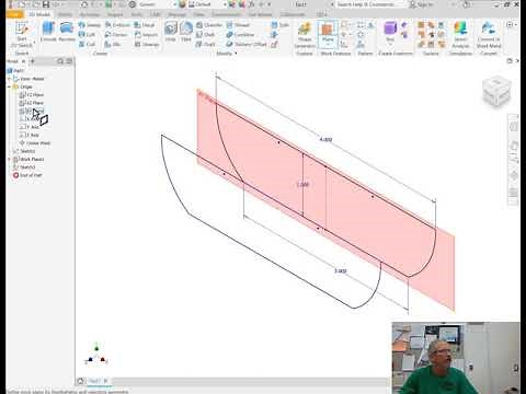 Drawing a Boat Hull in Autodesk Inventor