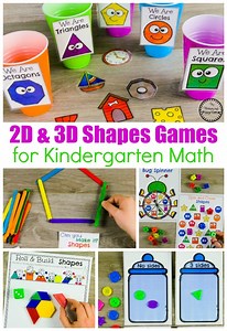 Shapes Worksheets - Planning Playtime