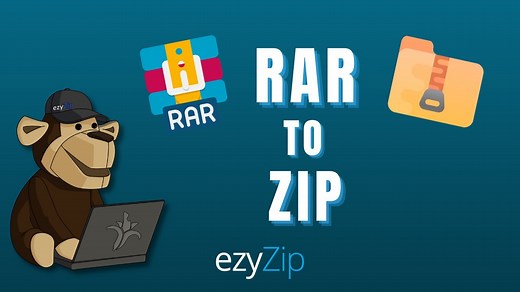 Convert RAR To ZIP Online (No Registration Required!)