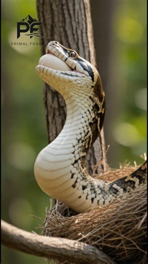 The Silent Thief: Witness the Python's Impossible Stretch (4K) | PrimalFrames