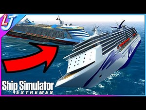 Ship Simulator Extremes - Ocean Liner CRASHES into Cruise Ship!