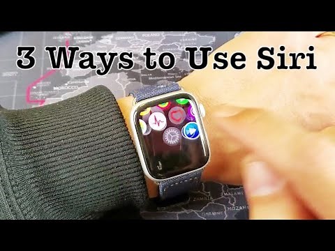 ALL Apple Watches: How to Enable & 3 Ways to Use Siri (Hey Siri)