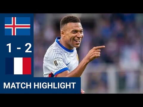 France vs Iceland (2-1) All Goals and Highlights - 2025 European World Cup Qualifiers