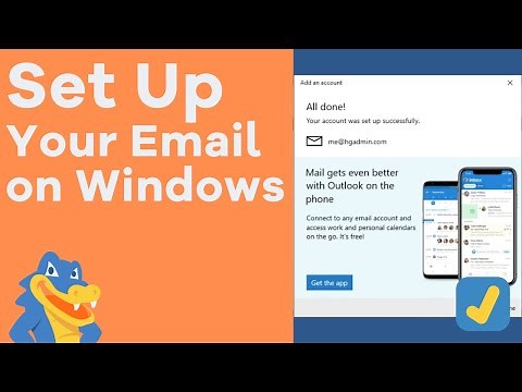 How to set up a new email account with Windows Mail/ Outlook - HostGator Tutorial