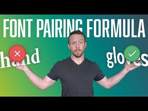 Pairing fonts the EASY way