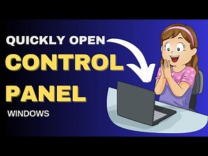 How to Open Control Panel in Windows