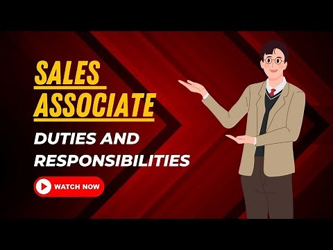 Sales Associate Duties And Responsibilities