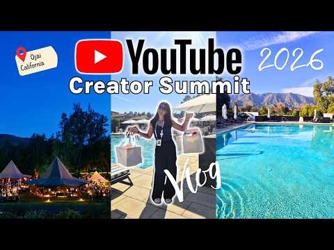 YouTube Creator Summit 2026 || Vlog || So Many YouTubers and so much Swag!