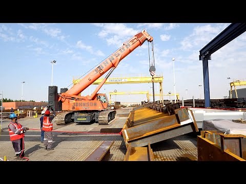 Crawler Crane Heavy Lifting Operation Rigging and Slinging | ASSENT STEEL