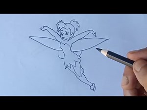 How to Draw a Fairy : Easy Fairy Sketch Tutorial!