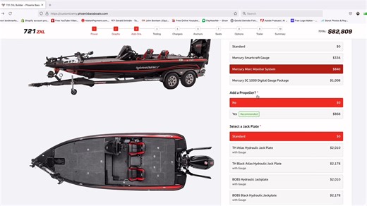 New Custom Phoenix Online Boat Builder is LIVE!! Build your own custom Phoenix Boat with real time pricing!! Online boat building just got easier with the option to send directly to a dealer. **Only the 721 ZXL is available to order at the moment… we will be adding the other models soon👍🏼 https://customizemy.phoenixbassboats.com/ : #phoenixboats #onlineboatbuilder #wefishphx #builtbyanglersforanglers #bassboat #phoenixbassboats | Phoenix Boats