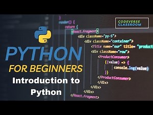 Introduction To Python | Learn Python for Beginners in 2023: The Complete Tutorial