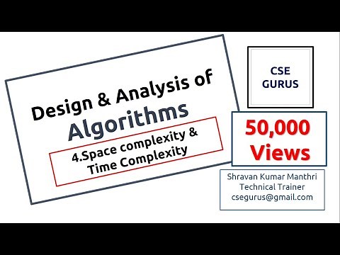 4. Performance Analysis (Space complexity & Time Complexity)