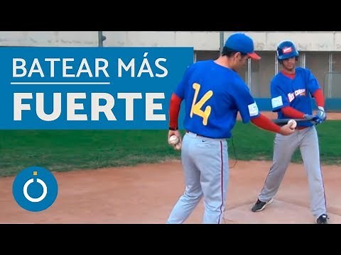 Cómo batear más fuerte en Béisbol - baseball