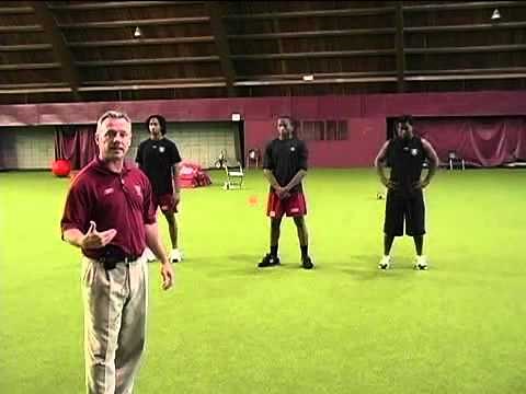 Coaching Football Defense - Defensive Back Tackling Drill