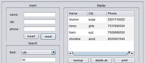 Phone Book In JAVA With Source Code - Source Code & Projects