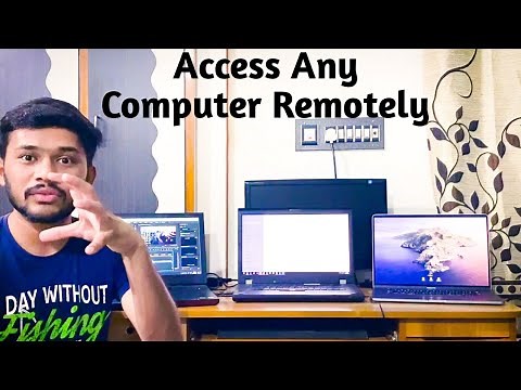 How to Access any Computer Remotely | How to Control any Laptop in another Laptop | Remote Desktop