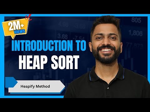 L-3.18: Heap sort with Example | Heapify Method