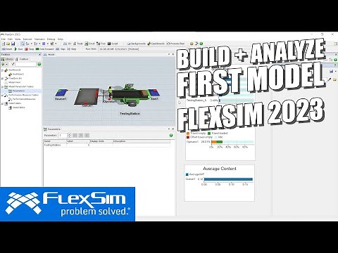 FlexSim 2023 | Build Your First Simulation Model