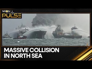 Oil Tanker, Cargo Ship Collides In North Sea, At Least 32 Injured | WION Pulse