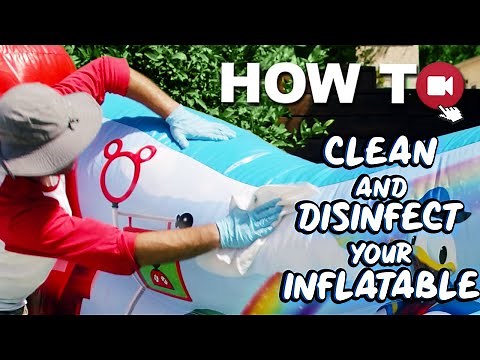 How To Clean & Disinfect Your Inflatable Bounce House