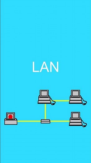 LAN - Local Area Network #networking #ccna #programming