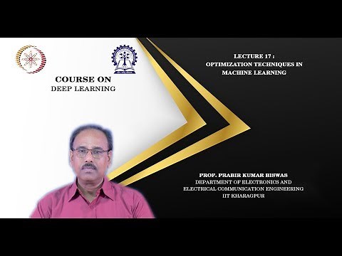 Lecture 17 : Optimization Techniques in Machine Learning