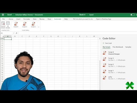 Excel macros 365🎀 Activar y usar Macros online en un libro de Excel