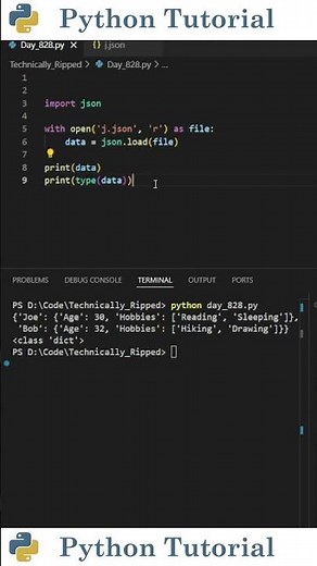 How to Read JSON Files in Python | Python Tutorial