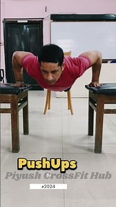 Strength Training At Home : The Power Of Chair Pushup💪🔥💥 #shortsfeed #pushups #strengthtraining #gym