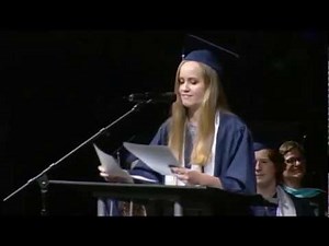 Beautiful and Moving Graduation Speech
