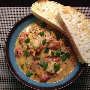 Hearty Halibut Chowder