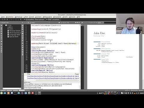 LaTeX Tutorial 11: Creating CV in LaTeX