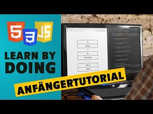 Wie man einen Umrechner erstellt - HTML, CSS & JavaScript Tutorial für Anfänger - Deutsch