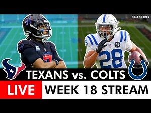 Texans vs. Colts Free Streaming Scoreboard, Play-By-Play, Highlights | LIVE NFL Week 18 On CBS